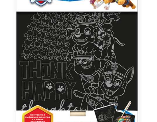 Paw Patrol Scratch Art set