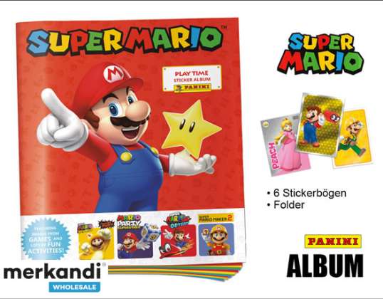 Super Mario Naljepnica 2023 Vrijeme za reprodukciju – ALBUM