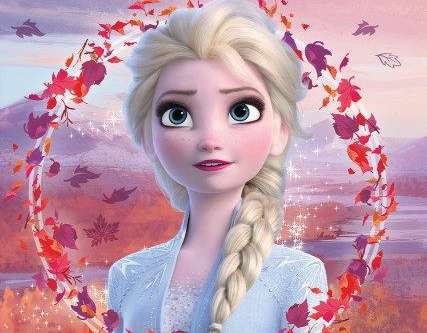 "Disney Frozen 2" draugų knyga "Mano Elsa" draugų knyga