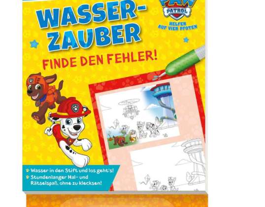 Paw Patrol Water Spell "Finn feilen" pappbok