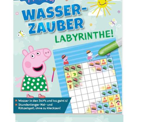 Peppa cūku ūdens maģija "Labirinti!"