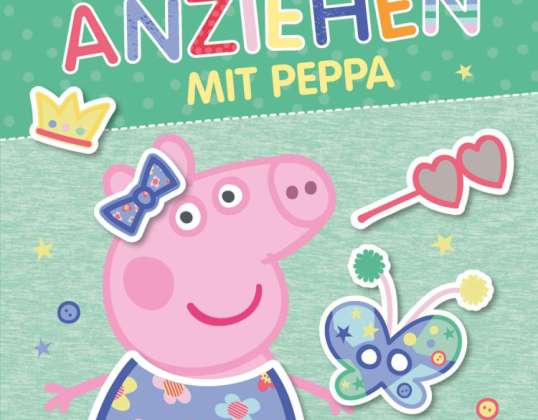 Peppa Pig   Mein Stickerbuch &quot;Anziehen mit Peppa&quot;