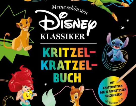 Meine schönsten Disney Klassiker   Kritzel Kratzel Buch