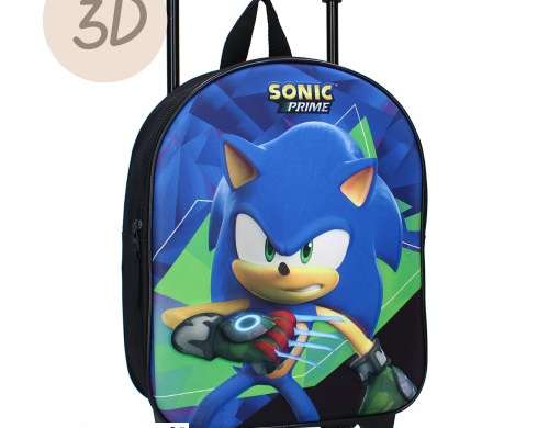 Sonic Ježek 3D vozík 32 cm