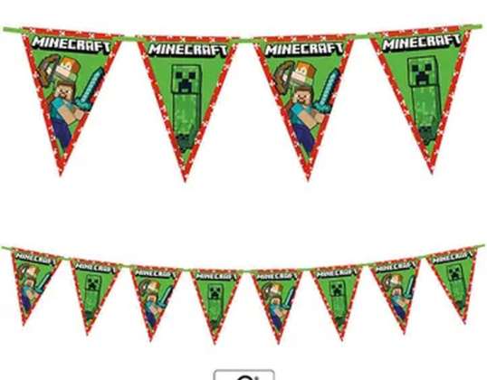 Minecraft háromszög alakú zászló bannerek