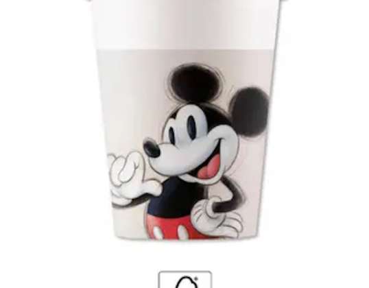 Disneyjeva 100. obletnica 8 papirnatih skodelic 200 ml