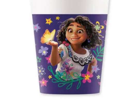 Disney Encanto 8 popieriniai puodeliai 200 ml