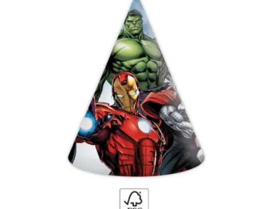 Marvel Avengers 6 juhlahattua