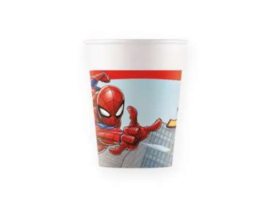 Marvel Spiderman 8 papirnata čaša 200 ml
