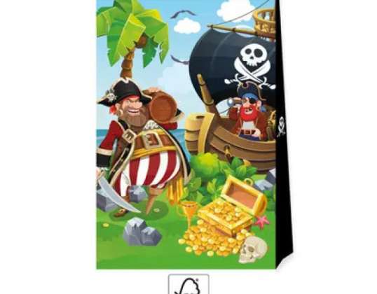 Ilha Piratas 4 Party Bag 22 cm