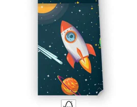 Foguete Space 4 Party Bag 22 cm