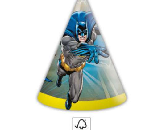 Batman 6 chapeaux de fête