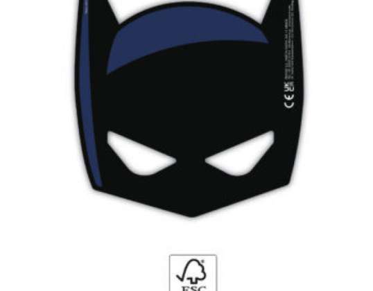 Batman 6 Máscaras de Papel