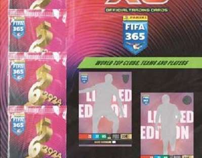 Panini FIFA 365 2024 Adrenalyn XL Trading Cards – Pacote Multi