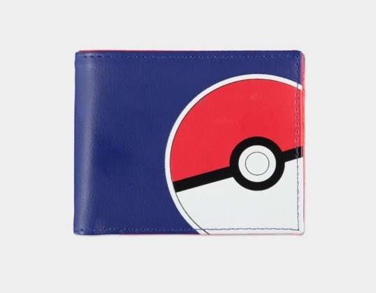 Pokémon Pokeball Sac à main à deux volets / Portefeuille