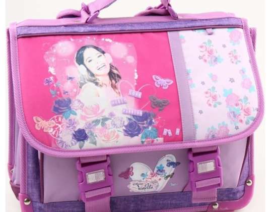 Disney Violetta School Bag Satchel Flower