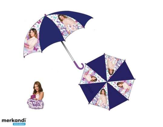 Parasolka Disney Violetta niebieska 55cm