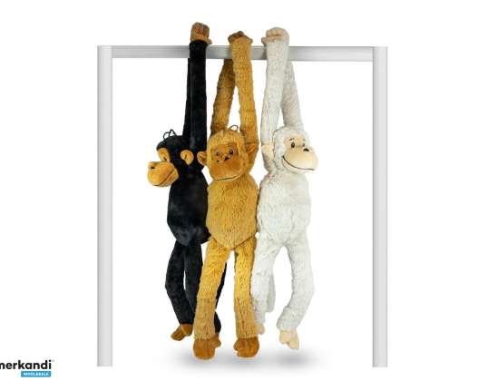 Opica z visečimi nogami plišast izbor figur 3 izbrano 25 / 48 cm