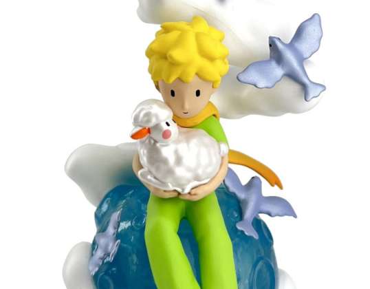 Micul Prinț cu oi de pe planetă Figurină de colecție