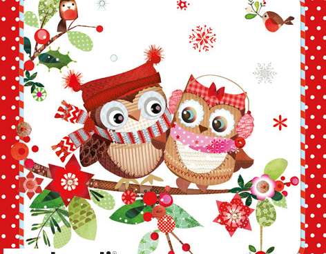 20 Servietten / Napins 33 x 33 cm   Both of You   Christmas