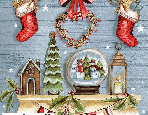 20 servilletas 33 x 33 cm Rustique Noel Navidad