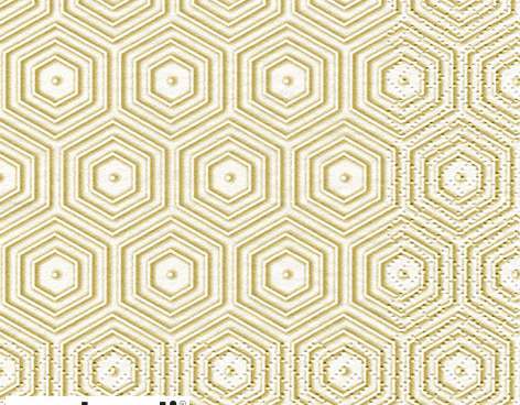 20 napkins 24 x 24 cm Geometric Hipster gold/white Christmas