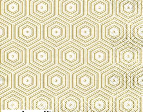 20 napkins 33 x 33 cm Geometric Hipster gold/white Christmas