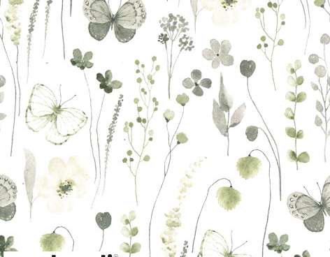 20 Servietten / Napins 33 x 33 cm   Delicate Flowers with Butterflies vintage   Everyday