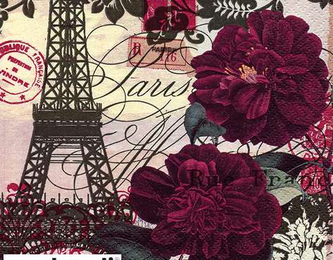 20 napkins 33 x 33 cm Art Parisienne Everyday