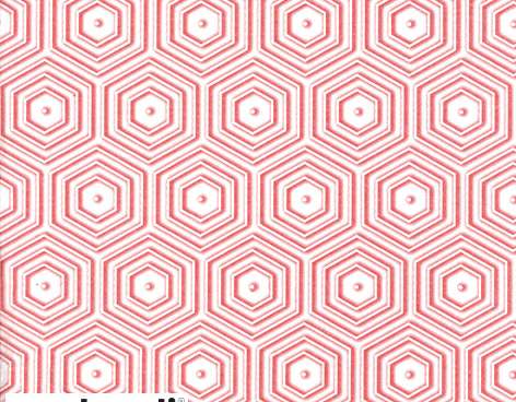 20 servetele 33 x 33 cm geometric Hipster rosu/alb In fiecare zi