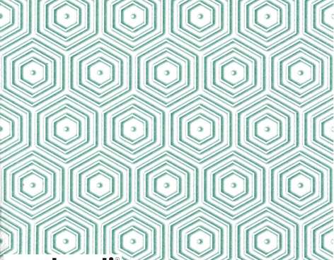 20 serviettes de table 33 x 33 cm Géométrique Hipster vert/blanc Everyday
