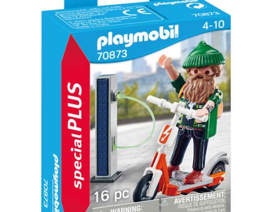 PLAYMOBIL® 70873 Playmobil Special PLUS Hipster avec trottinette électrique