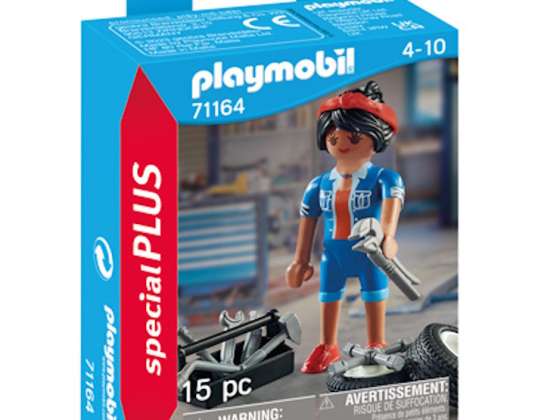 PLAYMOBIL® 71164 Playmobil Mécanicien spécial PLUS