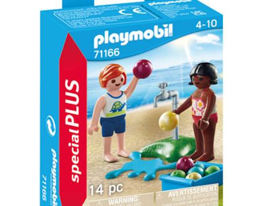 PLAYMOBIL® 71166 "Playmobil Special PLUS" vaikai su vandens balionais