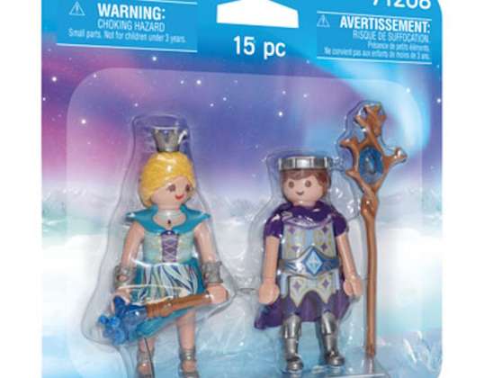 PLAYMOBIL® 71208 Playmobil Pack Dúo Princesa de Hielo y Príncipe de Hielo