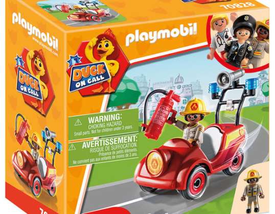 PLAYMOBIL® 70828 Playmobil Ördek Çağrı Üzerine Mini Araba İtfaiyesi