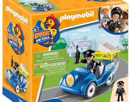 PLAYMOBIL® 70829 Playmobil Duck Op Afroep Mini Auto Politie