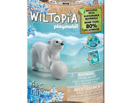 PLAYMOBIL® 71073 Playmobil Wiltopia nuori jääkarhu