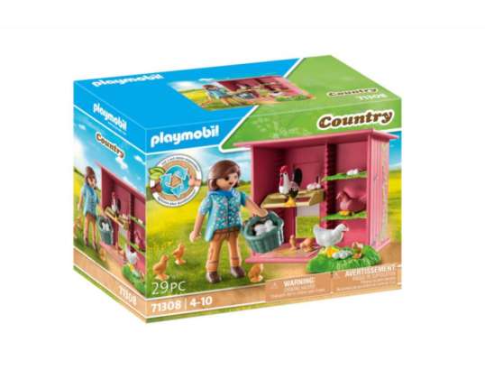 PLAYMOBIL® 71308 Playmobil Galinhas Country com Pintos