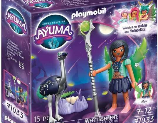 PLAYMOBIL® 71033 Playmobil Ayuma Mēness feja ar dvēseles dzīvnieku
