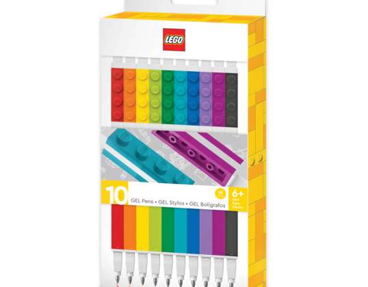 LEGO® gel olovka 10 različitih boja