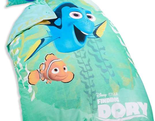 Disney Finding Dory Двустороннее постельное белье 50 x 70 / 160 x 210 см