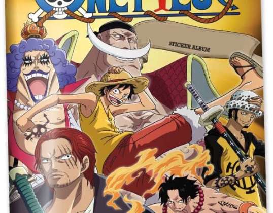 Álbum de figurinhas de One Piece 2023