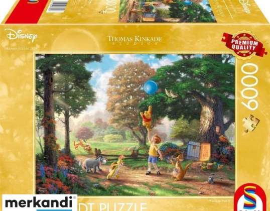 Disney Medvídek Pú II 6000 dílné puzzle