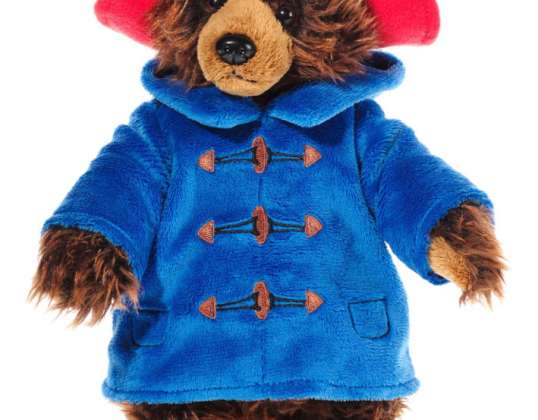 Paddington maskot stående 25 cm