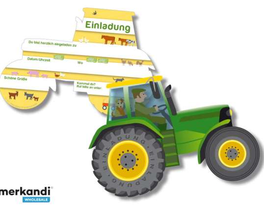 TRECKER   6 Einladungskarten