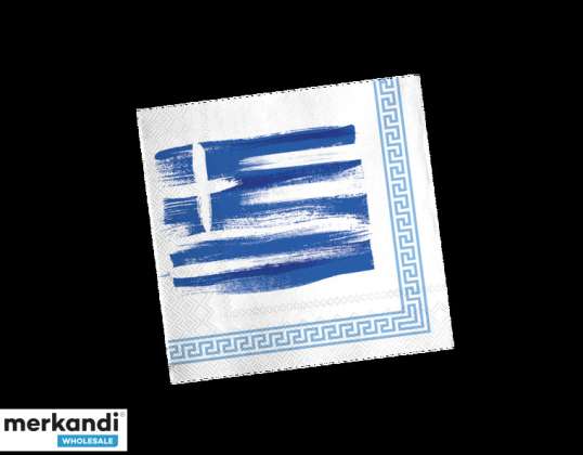 GREECE 20 napkins 33 x 33 cm