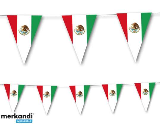 MEXICO Wimpel Ketting 3 5 m