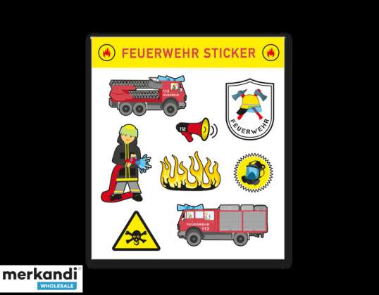 BRANDWEER Stickervel