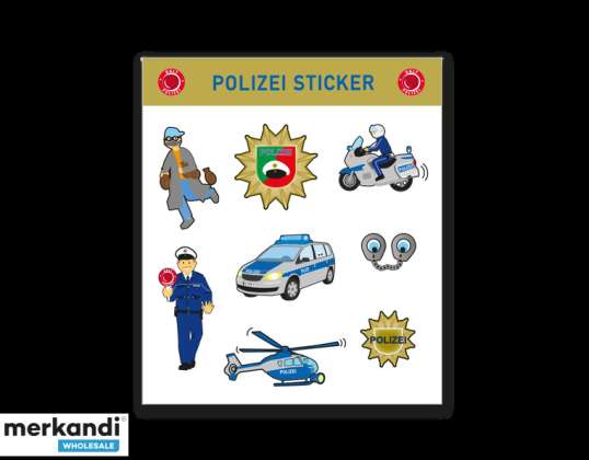 POLIZEI   Sticker Bogen